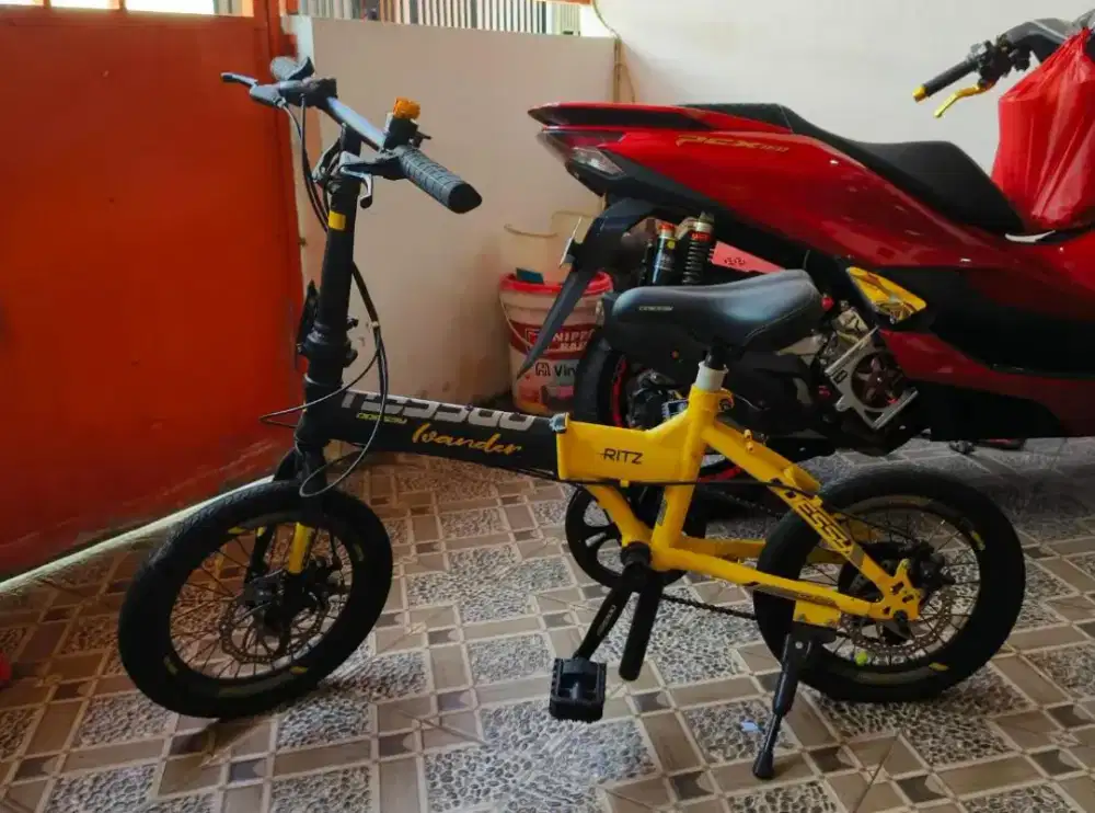 Sepeda lipat odessy ritz 16