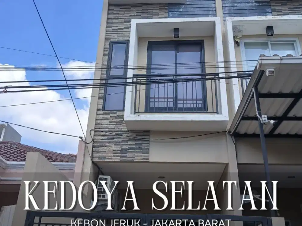 DIJUAL MURAH RUMAH TINGGAL SIAP HUNI DI KEDOYA SELATAN KEBON JERUK JAKARTA BARAT