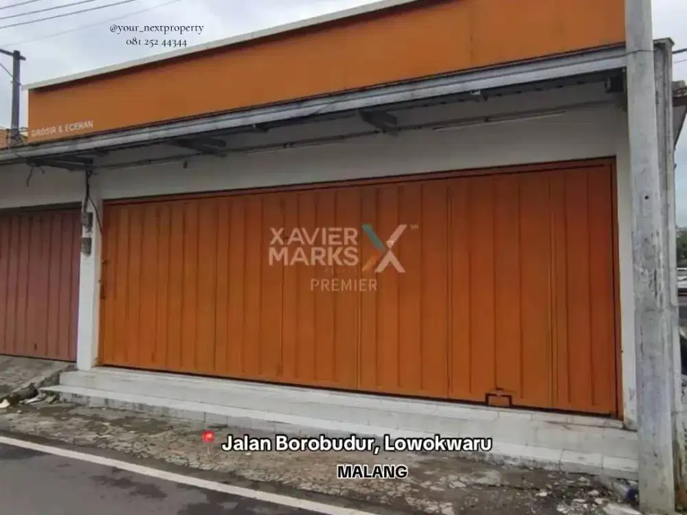 Toko Siap Pakai Di Area Jalan Borobudur, Lowokwaru Kota Malang
