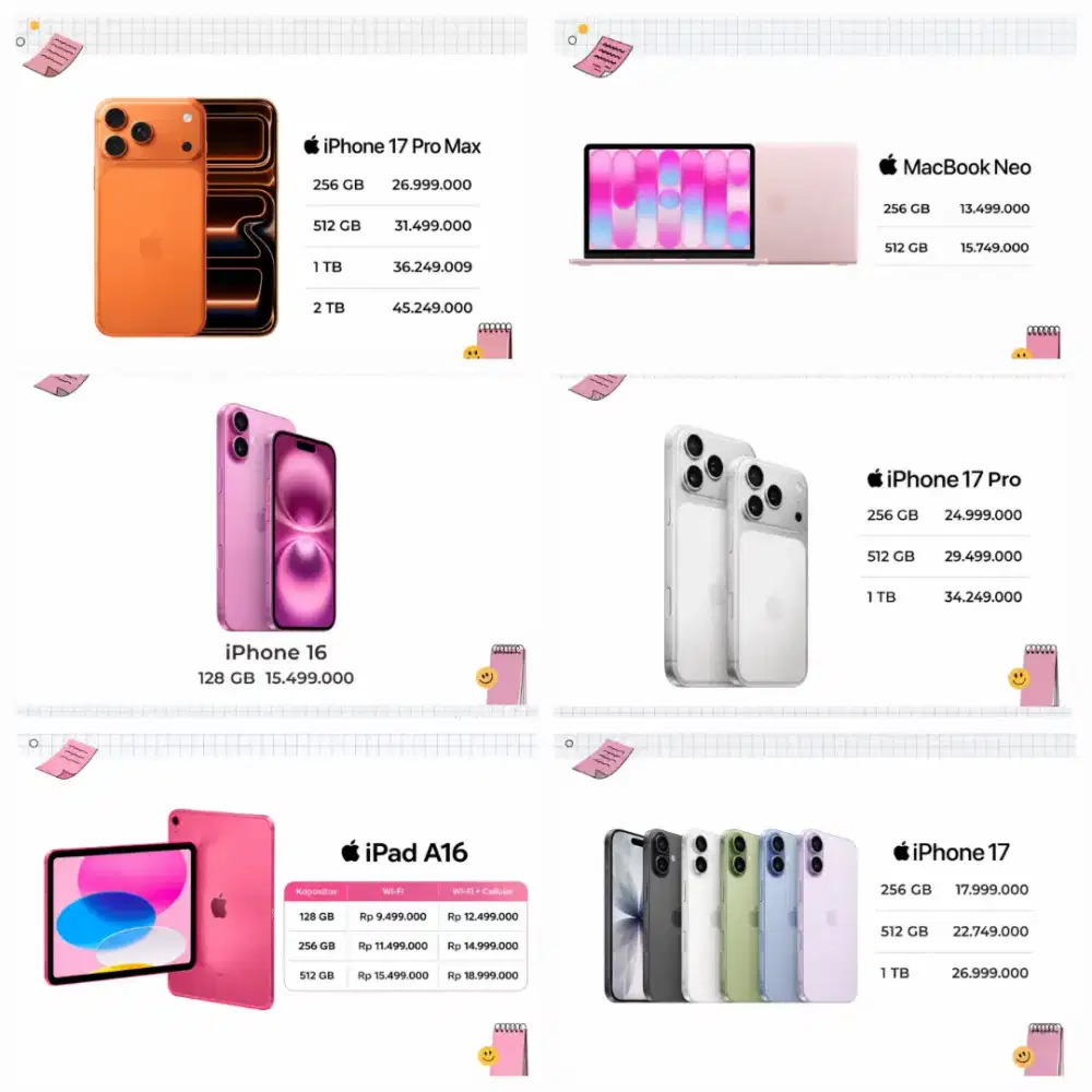 Promo cicilan iPhone/iPad/Macbook cuma modal KTP aja guys