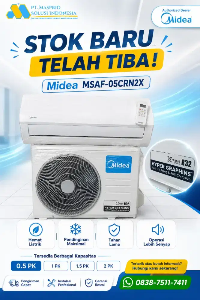 Midea Standard MSAFE-05CRN2X (1/2 PK)