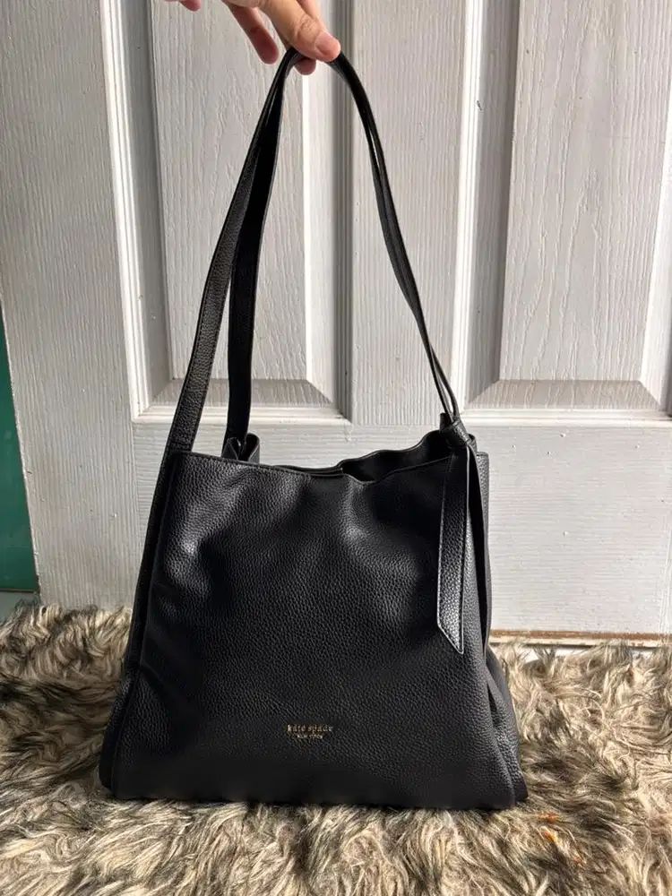 Kate spade knot large black