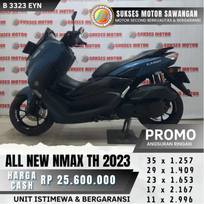 DP 900 RIBU YAMAHA ALL NEW NMAX TH 2023 MULUS PAJAK PANJANG BERGARANSI