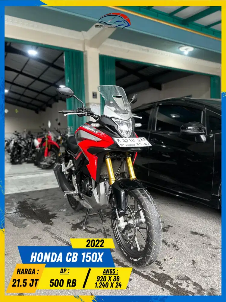 HONDA CB 150X 2022 BEKAS BERKUALITAS HIKMAH MOTOR KEPUH MALANG