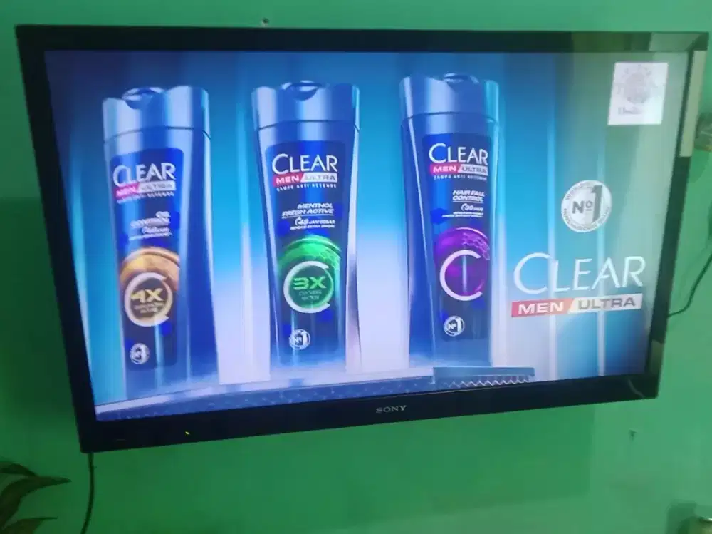 Jual tv merek Sony 43 inch normal mal  pemakaian pribadi bagus gambar