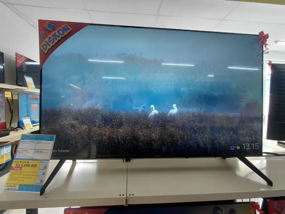 TV SHARP 50 Inch 4K Google TV 125 Watt