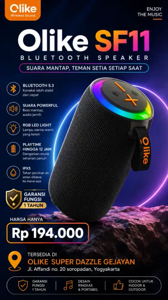 Speaker Bluetooth Olike SF11