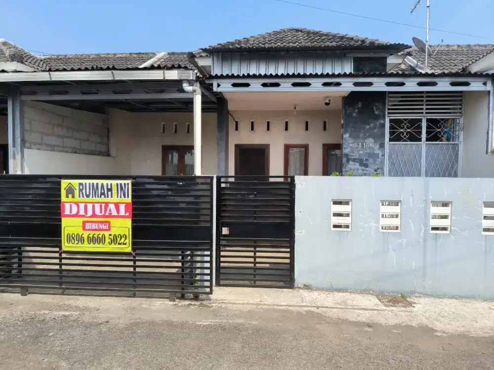 Dijual cepat rumah siap huni siap pakai