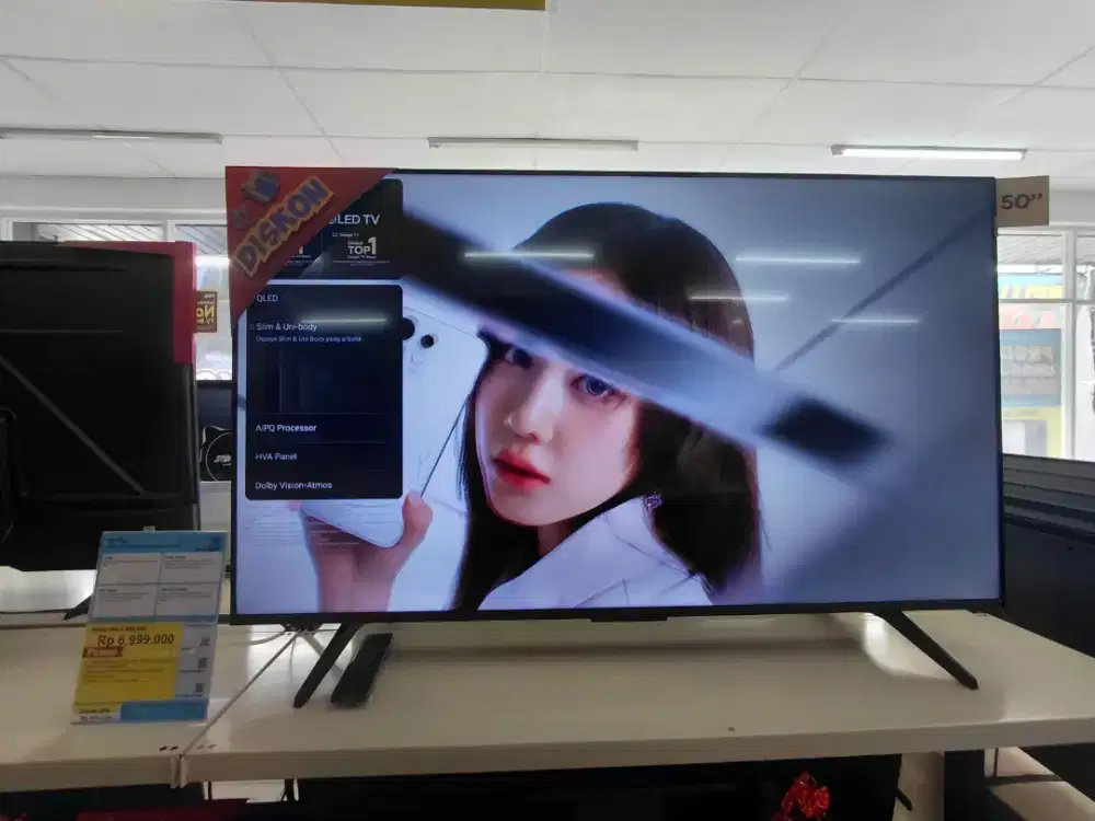TV TCL 50 Inch 4k QLED PRO Google TV