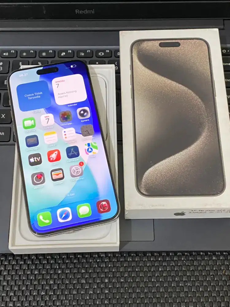 Iphone 15 Pro Max 256 Mulus Fullset Original