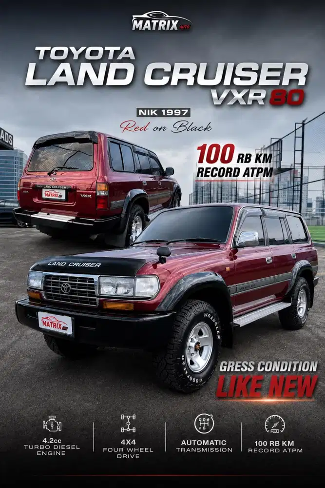 Toyota Land Cruiser VXR89 AT Matic 1997 . Lc vxr