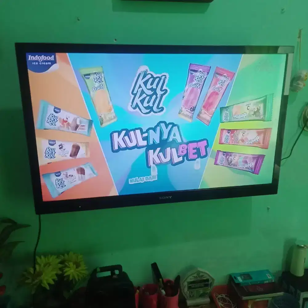 Jual tv merek Sony 43 inch normal mal bagus dan terang