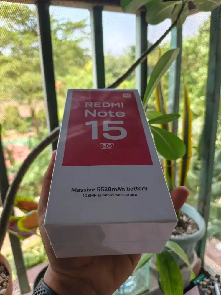 Redmi note 15 5g  8/256 segel resmi