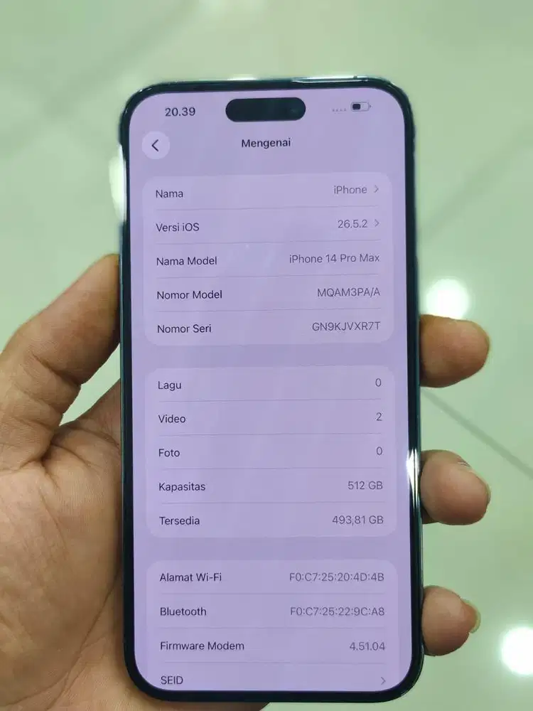 Iphone 14 pro max 512 gb ibox