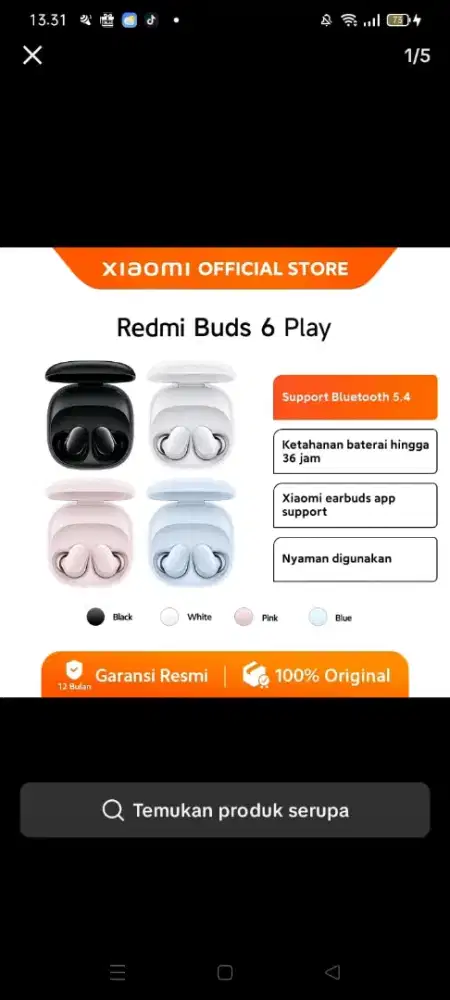 Tws Xiaomi Buds 6 Play