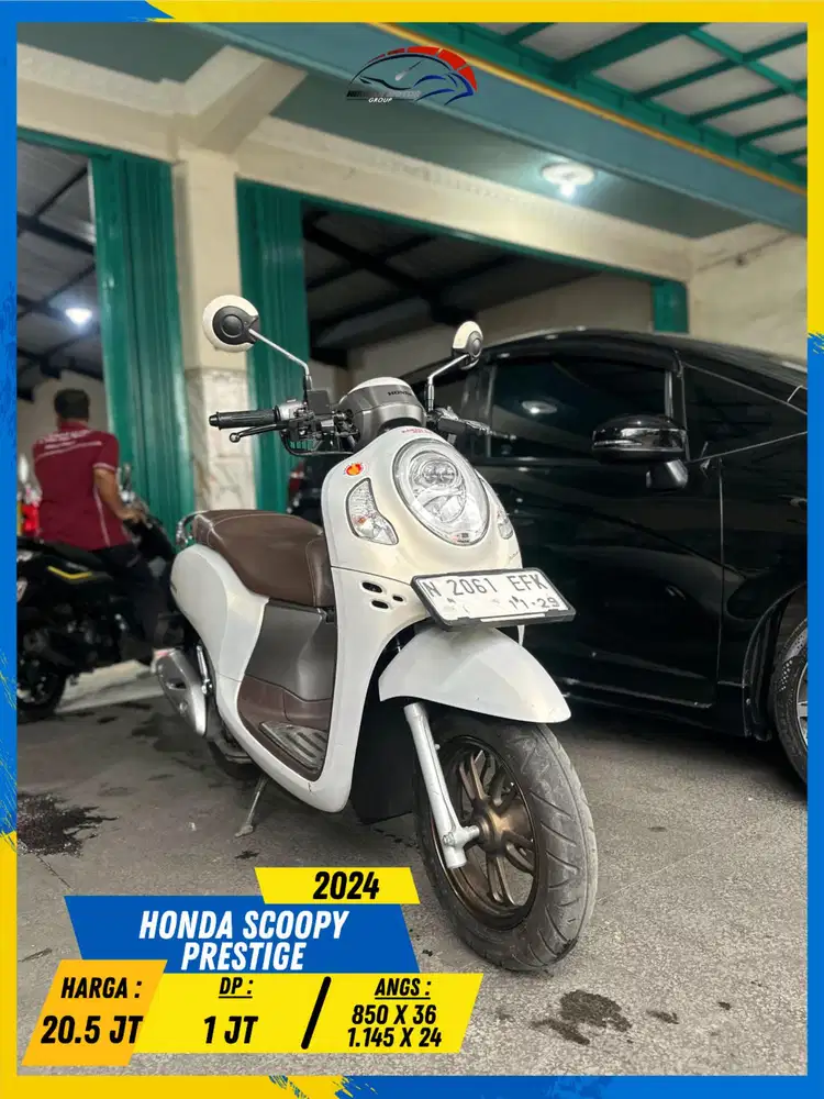 HONDA SCOOPY PRESTIGE 2024 MANTAP MASZEHH HIKMAH MOTOR KEPUH MALANG