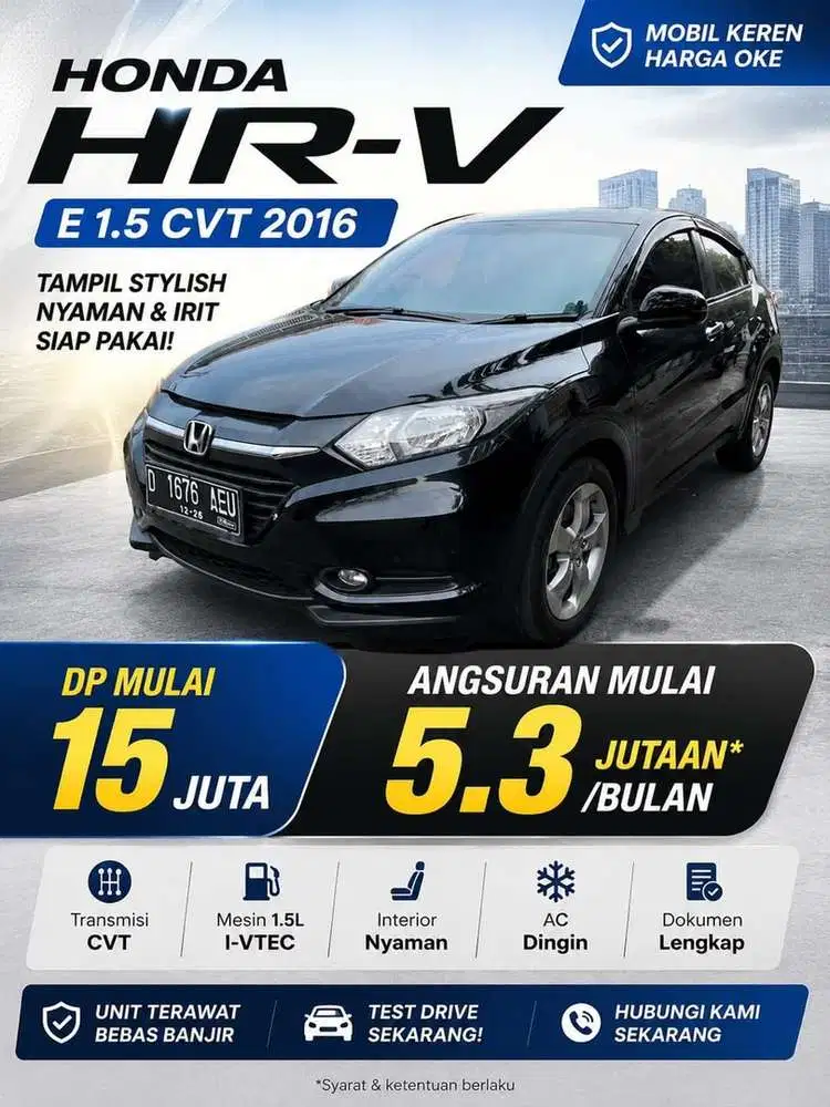 Honda HR-V 2016 Bensin