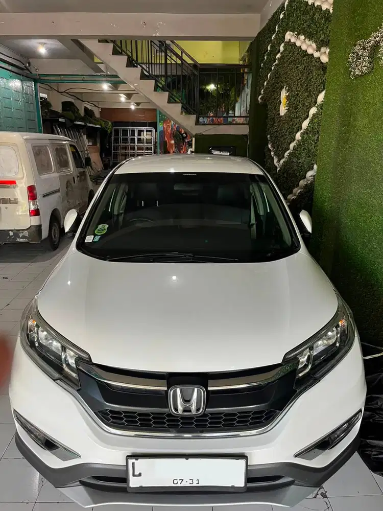 Honda CR-V 2.0 AT 2016 Putih – Istimewa, Siap Pakai, Plat Baru