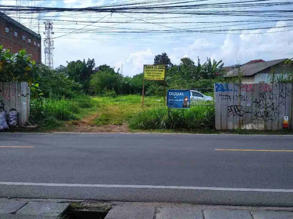 Dijual Cepat Tanah Pinggir Jalan Raya