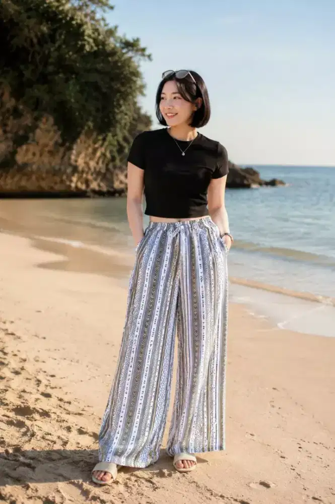 CELANA KULOT MOTIF BALI MURAH