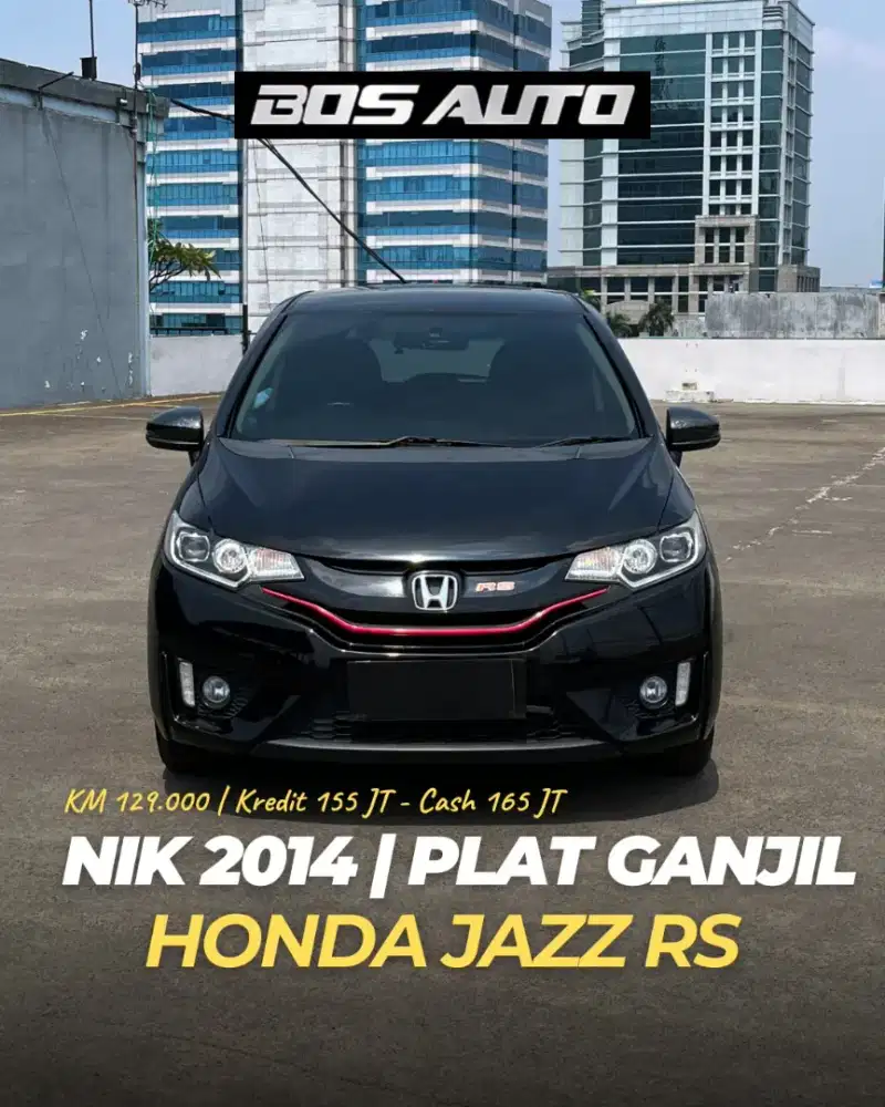Honda Jazz RS 1.5 Hitam 2014