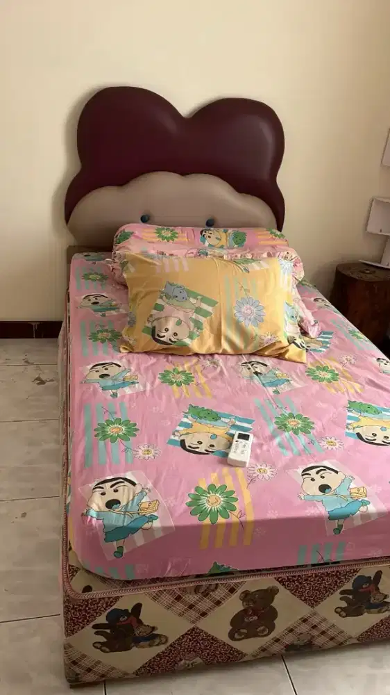 Spring bed merk Superland 2 in 1 ukuran 120x200