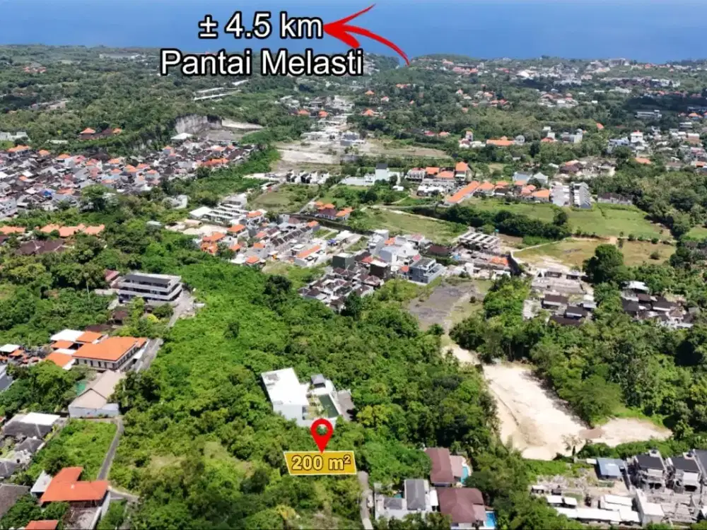 Tanah Plot Kecil Bambu Toyaning 1 Ungasan Bali
