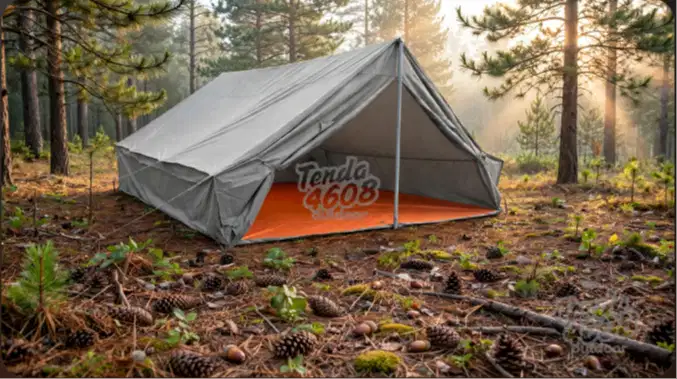 Tenda Pramuka Ukuran 225x375x172 cm Bahan Parasut