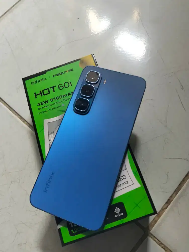 Jual Infinix hot60i ram6+6/128 fullset