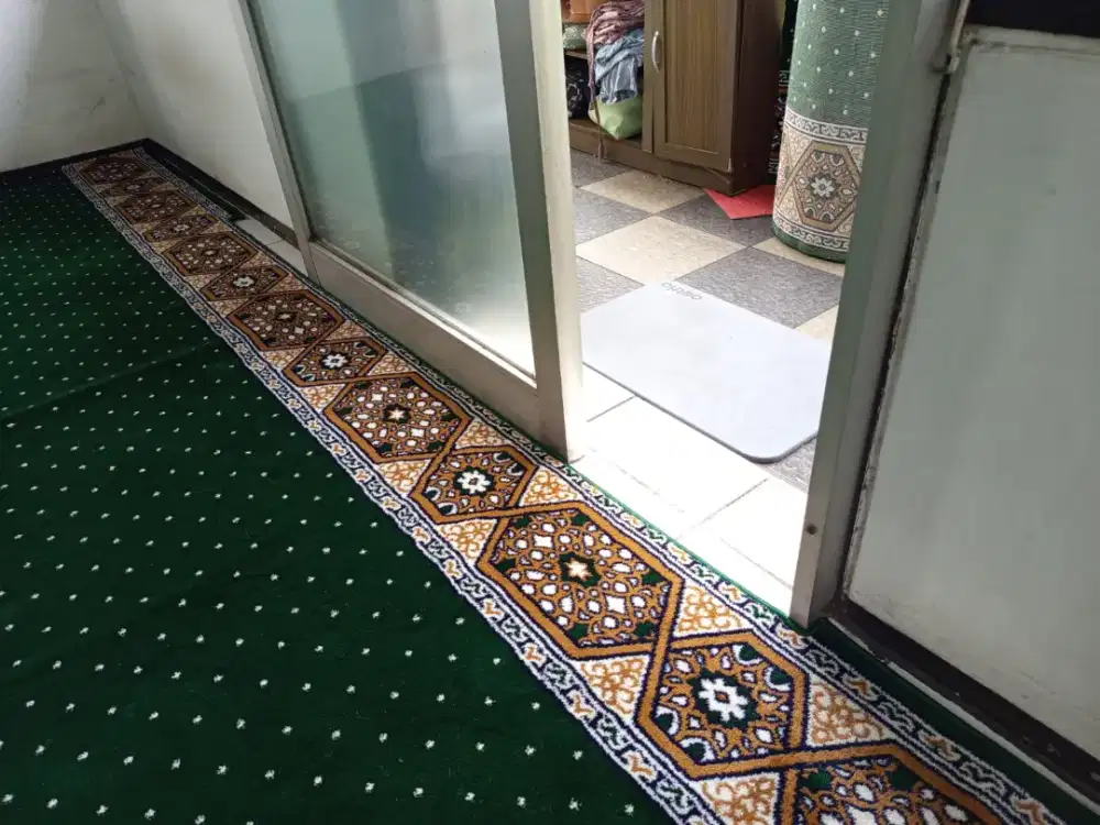 Karpet Masjid Tipe Elmaz Hijau Bintik