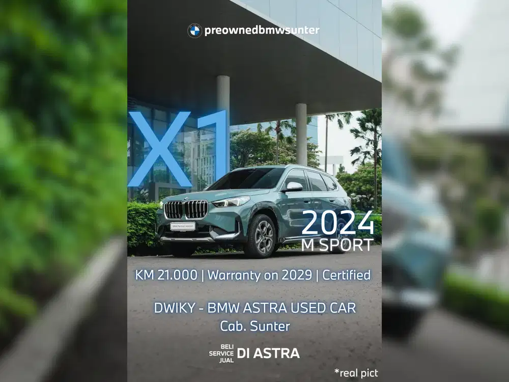 [KM21.000] BMW X1 U11 AT 2024 Cape York Green