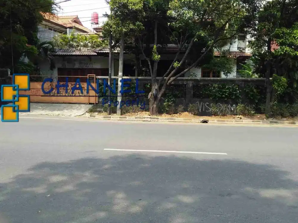 Jual Rumah Luas Pinggir Jalan Raya Bintaro Sektor 1 Jaksel, Ea