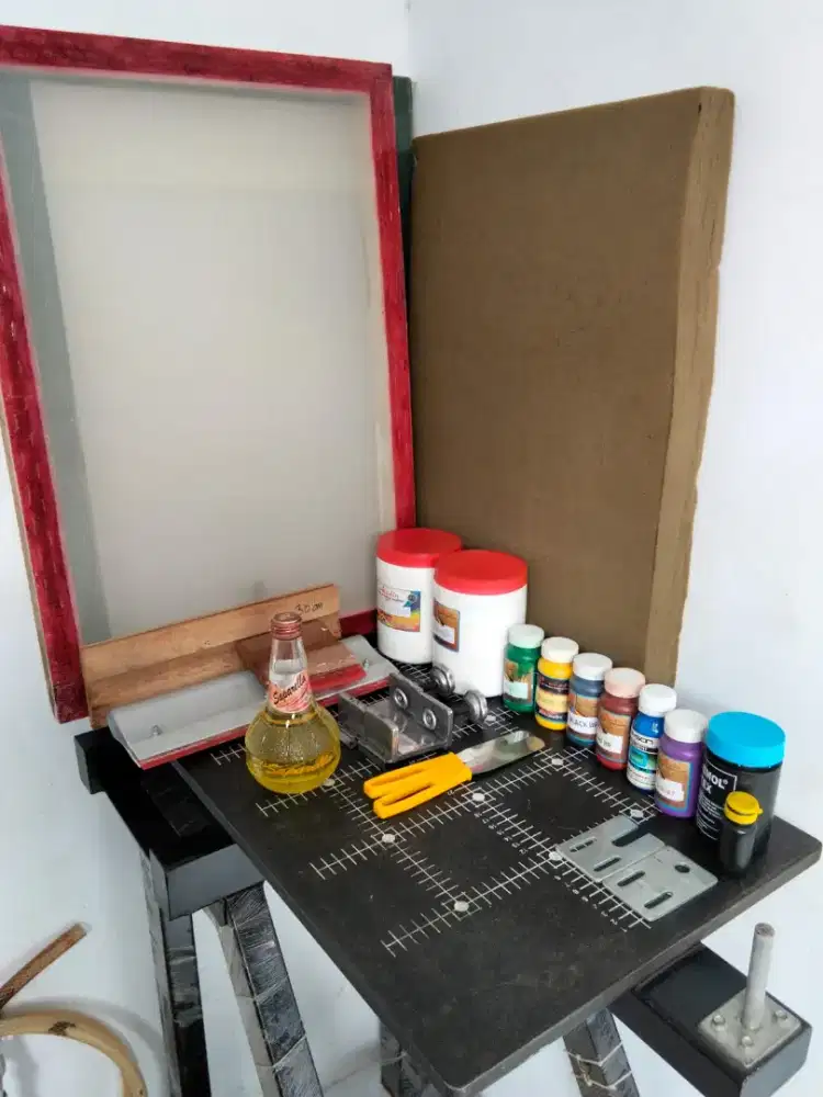 Paket Alat Sablon Murah Meriah Tinggal Gesut, Cocok Untuk Pemula