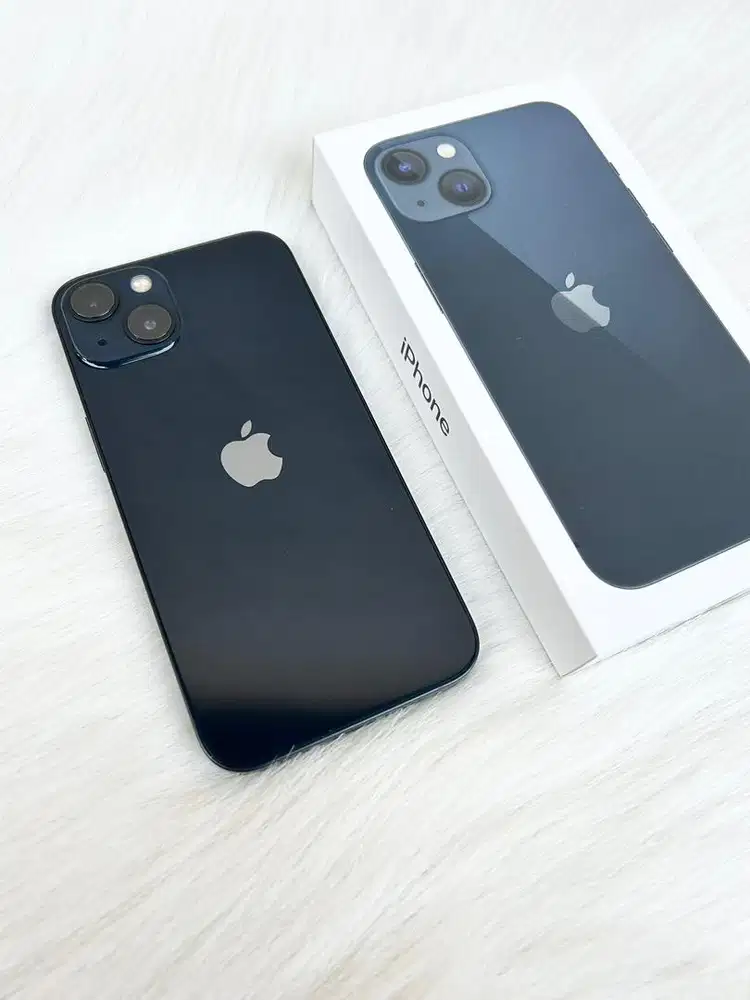 Iphone 13 128gb midnight, resmi iBox (like new)