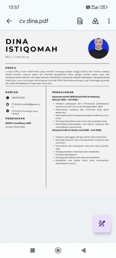 Cari pekerjaaan wanita