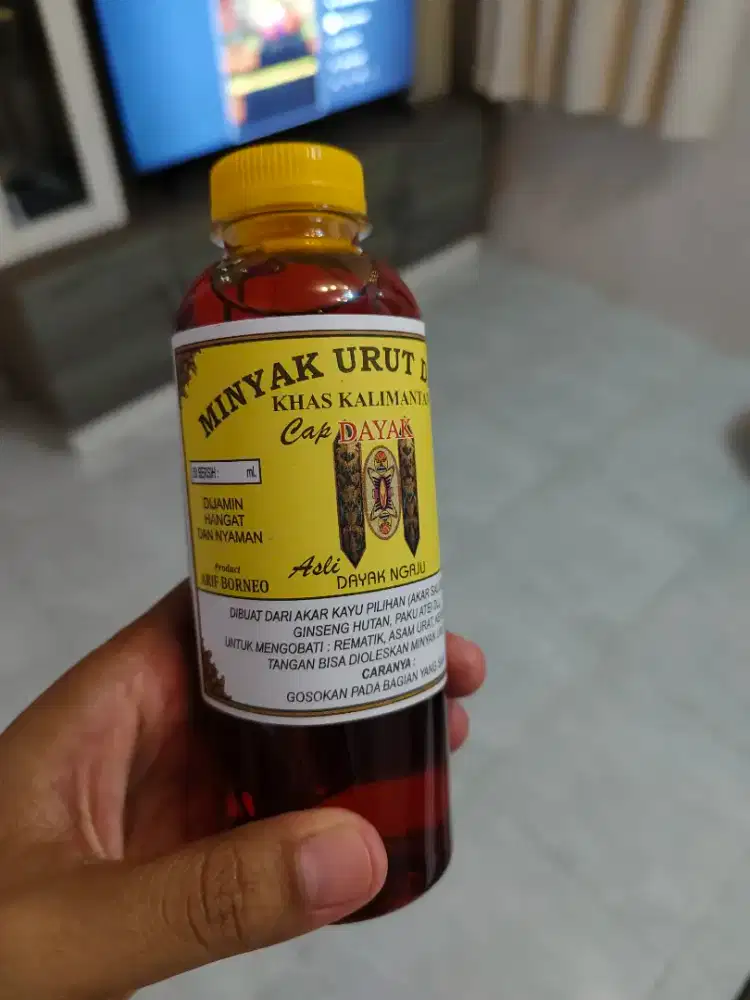 Minyak dayak asli kalimantan