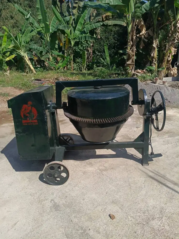 Jual Mesin Mixer Cor Beton Iron Globe Murah Meriah
