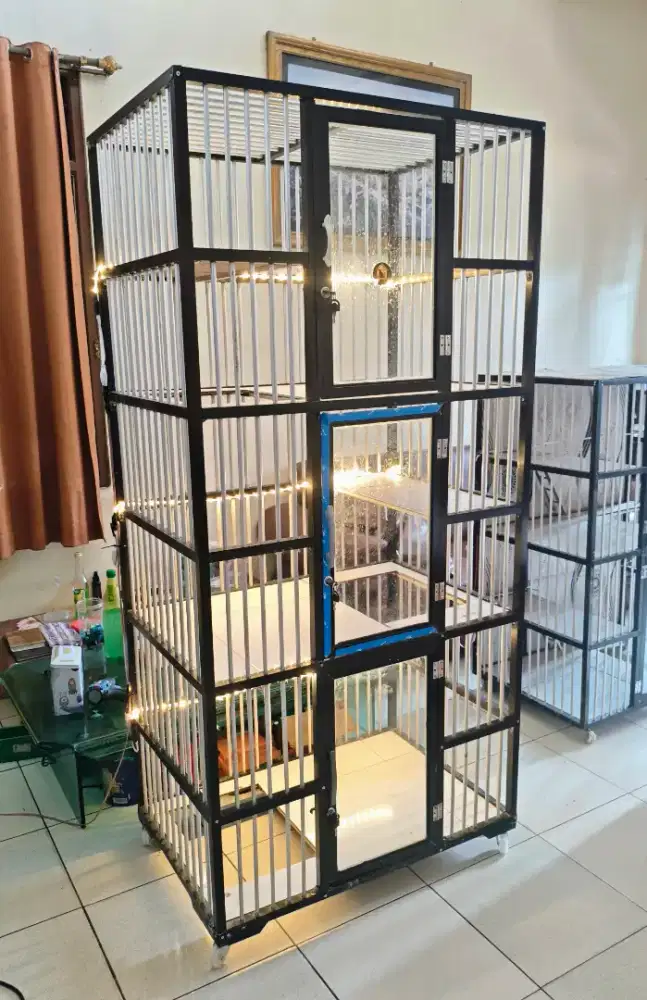 Kandang Kucing Alumunium Preloved BSH British Scottish Himalaya Persia
