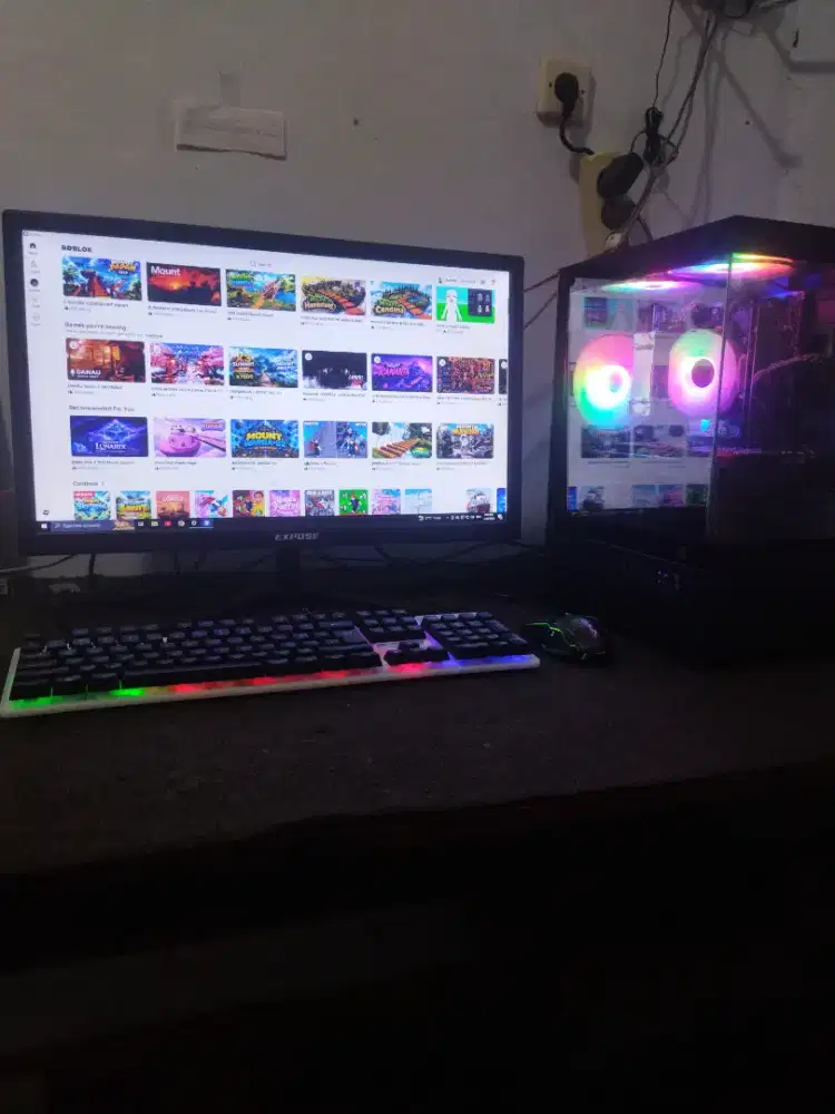 Pc gaming fullset
