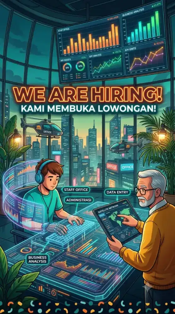 Lowongan jakarta pusat guys