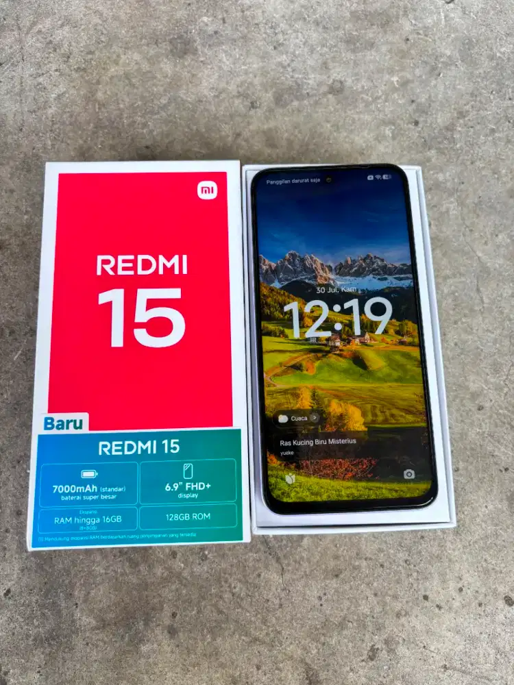 Redmi 15 Ori Resmi