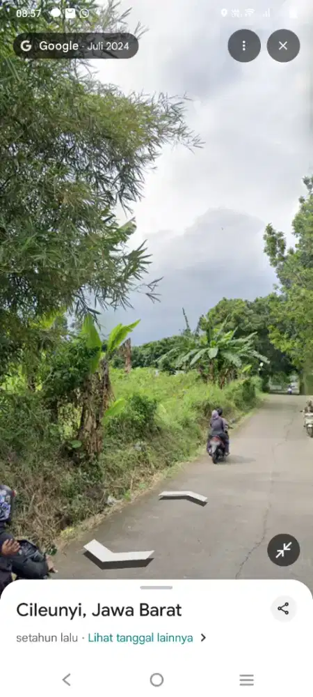 Tanah di jual lokasi masuk mobil lokasi di dimekarkan cilenyi