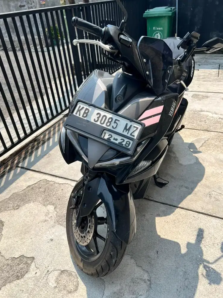 Aerox 2018, plat masih sampai 2028