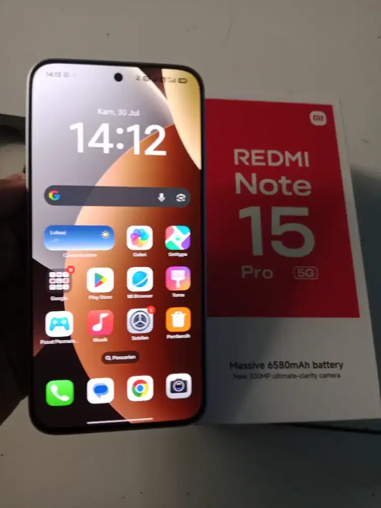 Redmi Note 15 Pro 5G ram 8/256gb Fullset orian mulus garansi panjang