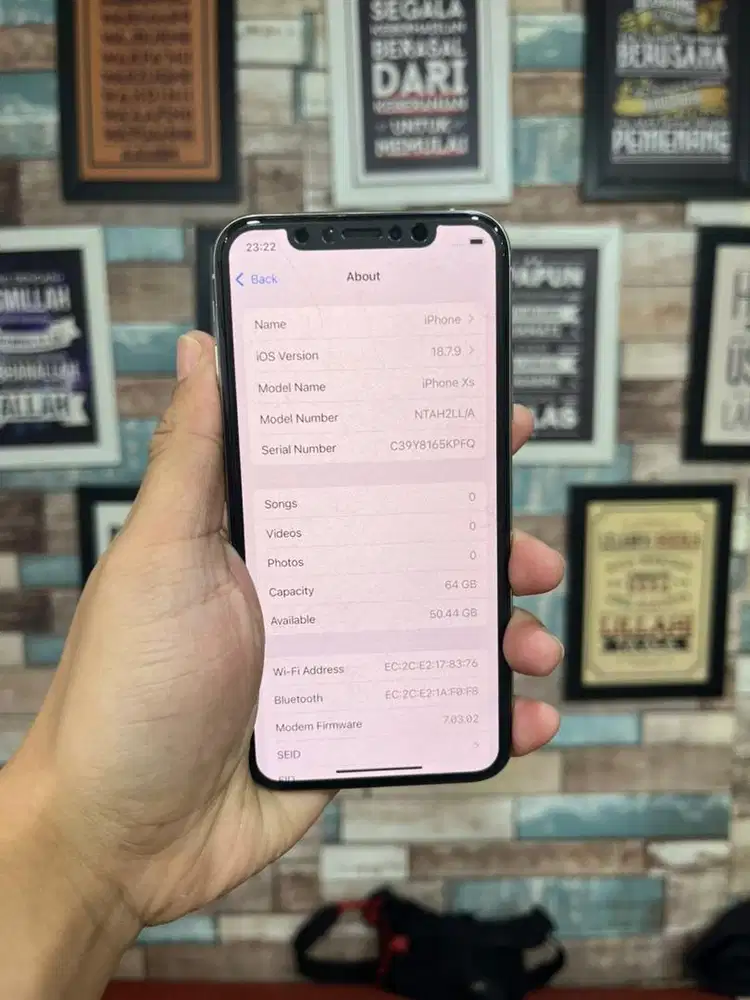 iphone xs 64gb silver