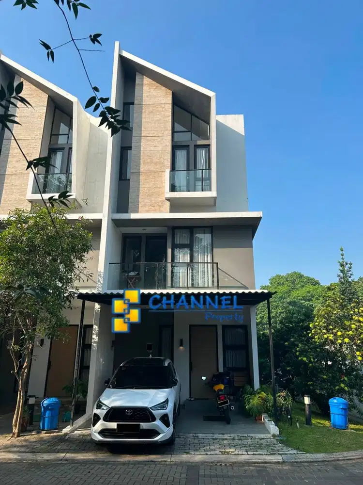 Jual Rumah 3 Lantai Semi Furnished Dekat Mall BSD Provence Suite, Ea
