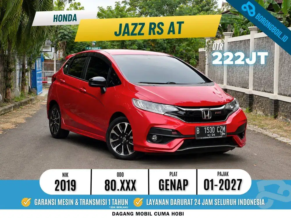 TERMURAH || HONDA JAZZ 1.5 RS CVT CKD AT 2019