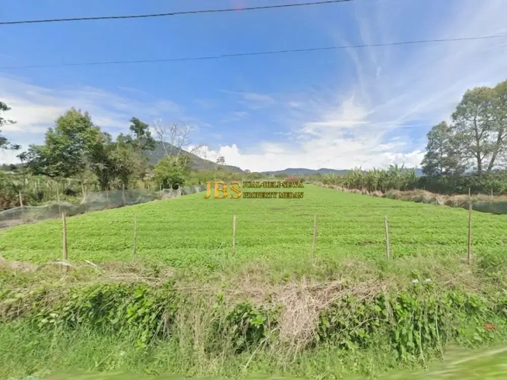 Jual Tanah Kosong Uk. 6.680m2 di Jalan Kebun Bunga Dolat Rayat (500 m dari Villa Gitar Mas)