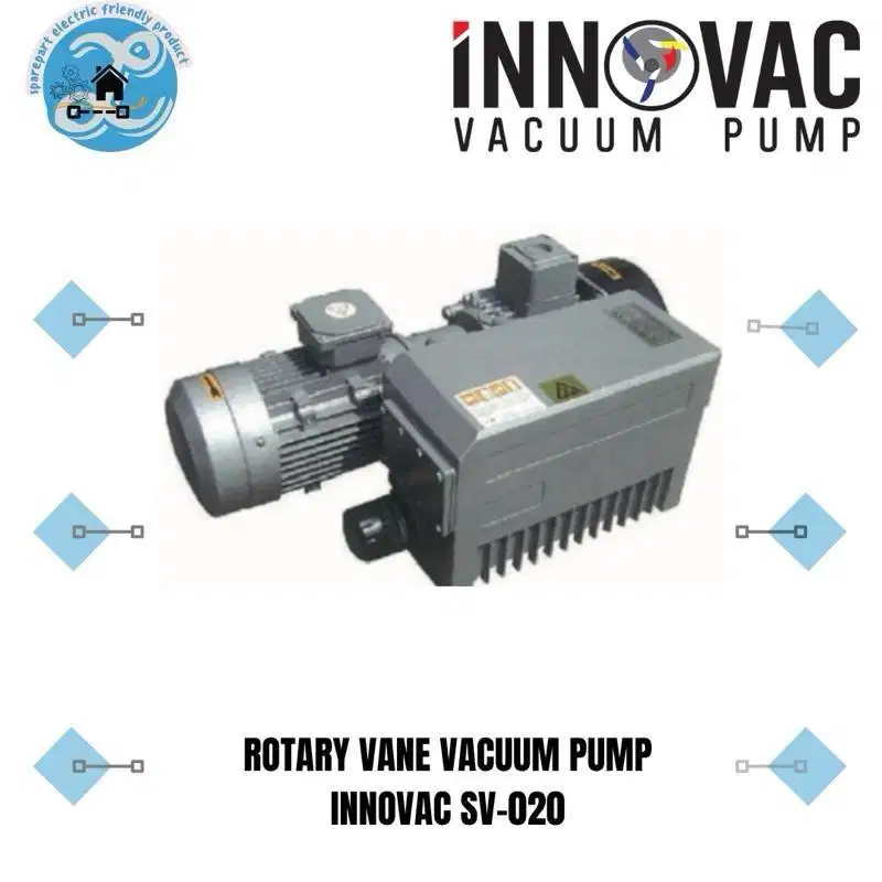 VACUUM PUMP ROTARY VANE OIL INNOVAC SV-020 / Pompa Vakum Motor