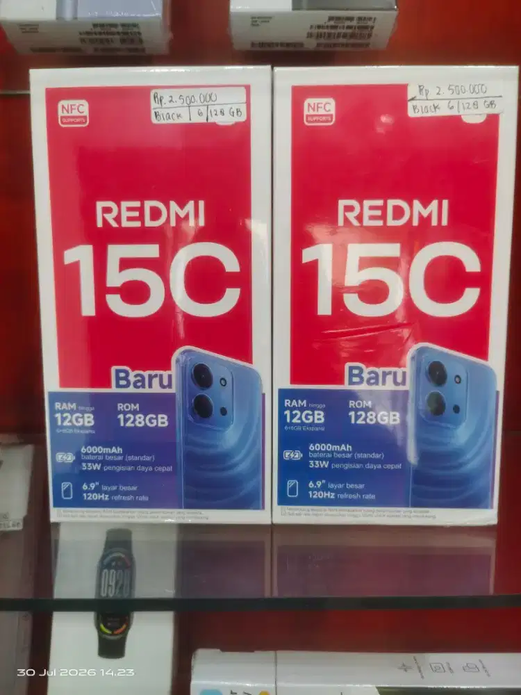Xiaomi Redmi 15C 6/128Gb (New) Garansi Resmi 15 Bulan